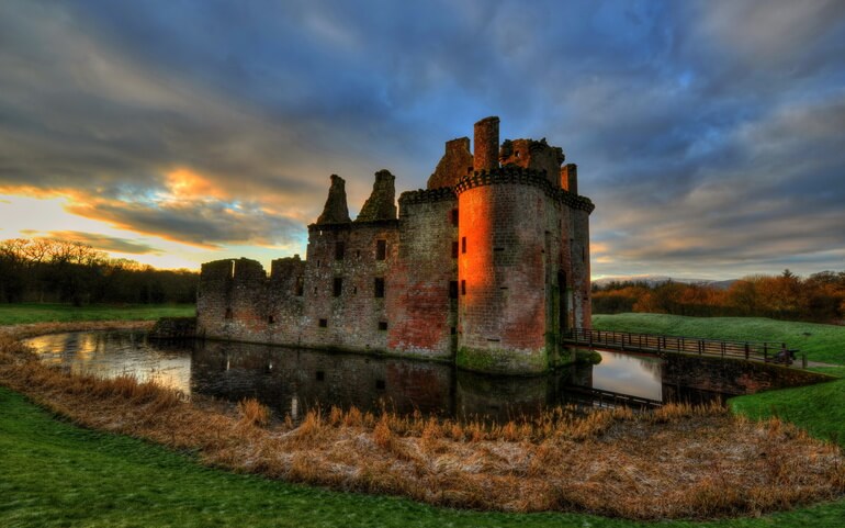 замки шотландии фото с названиями